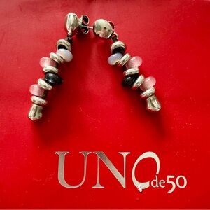 Very nice UNO multi stone earrings